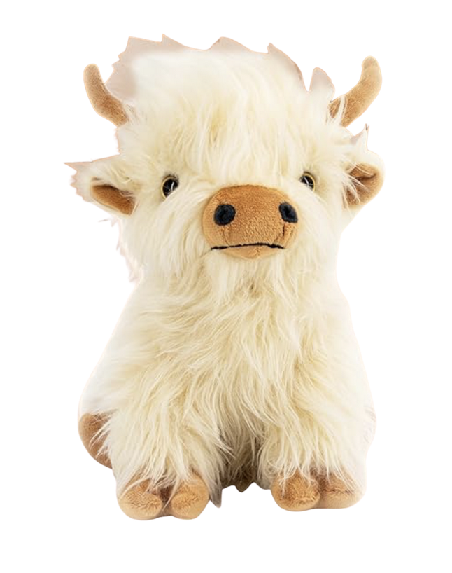 Long Hair Highland Cow Cream Edition